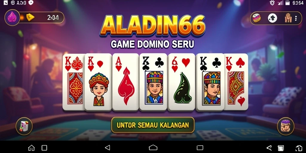 Tampilan menarik dari gameplay seru di ALADIN66.