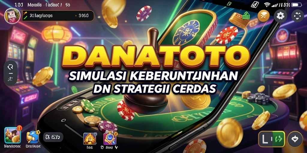 Screenshot gameplay menunjukkan keseruan interaksi pemain di DANATOTO.