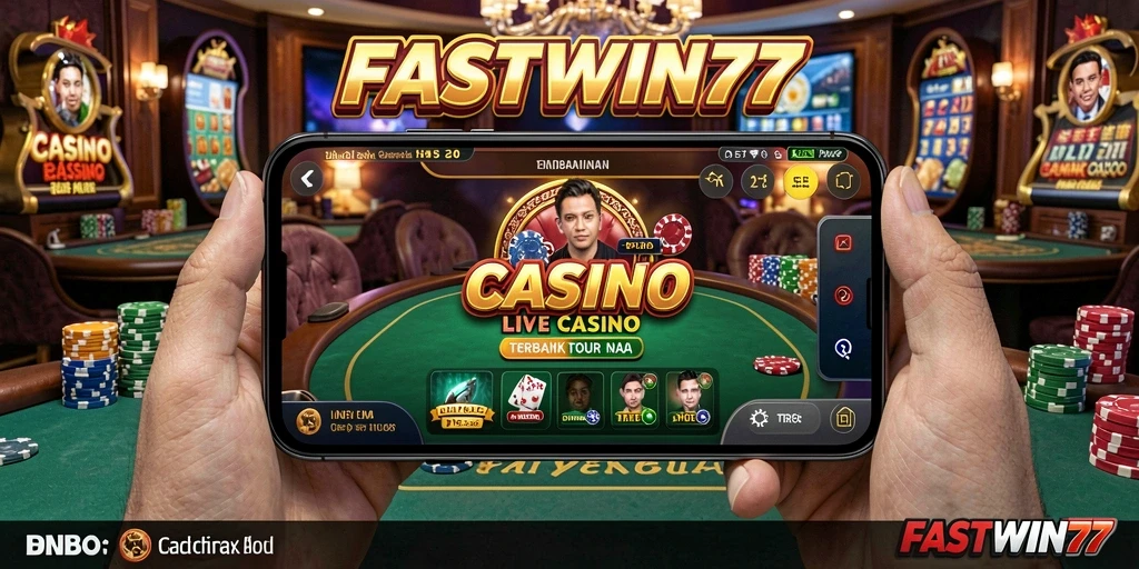 Tampilan gameplay yang menarik dari FASTWIN77 dengan dealer langsung.