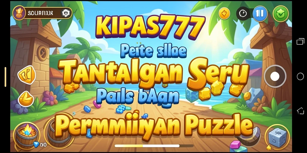 Tampilan gameplay KIPAS777 yang seru dan menantang dalam kategori Puzzle.