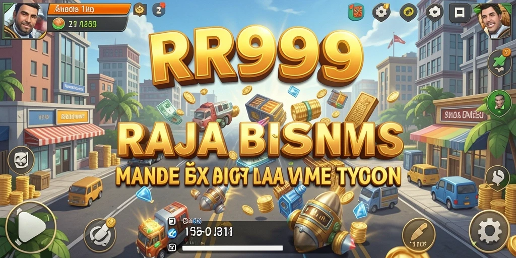 Tampilan gameplay RR999 yang menarik dalam dunia Tycoon.
